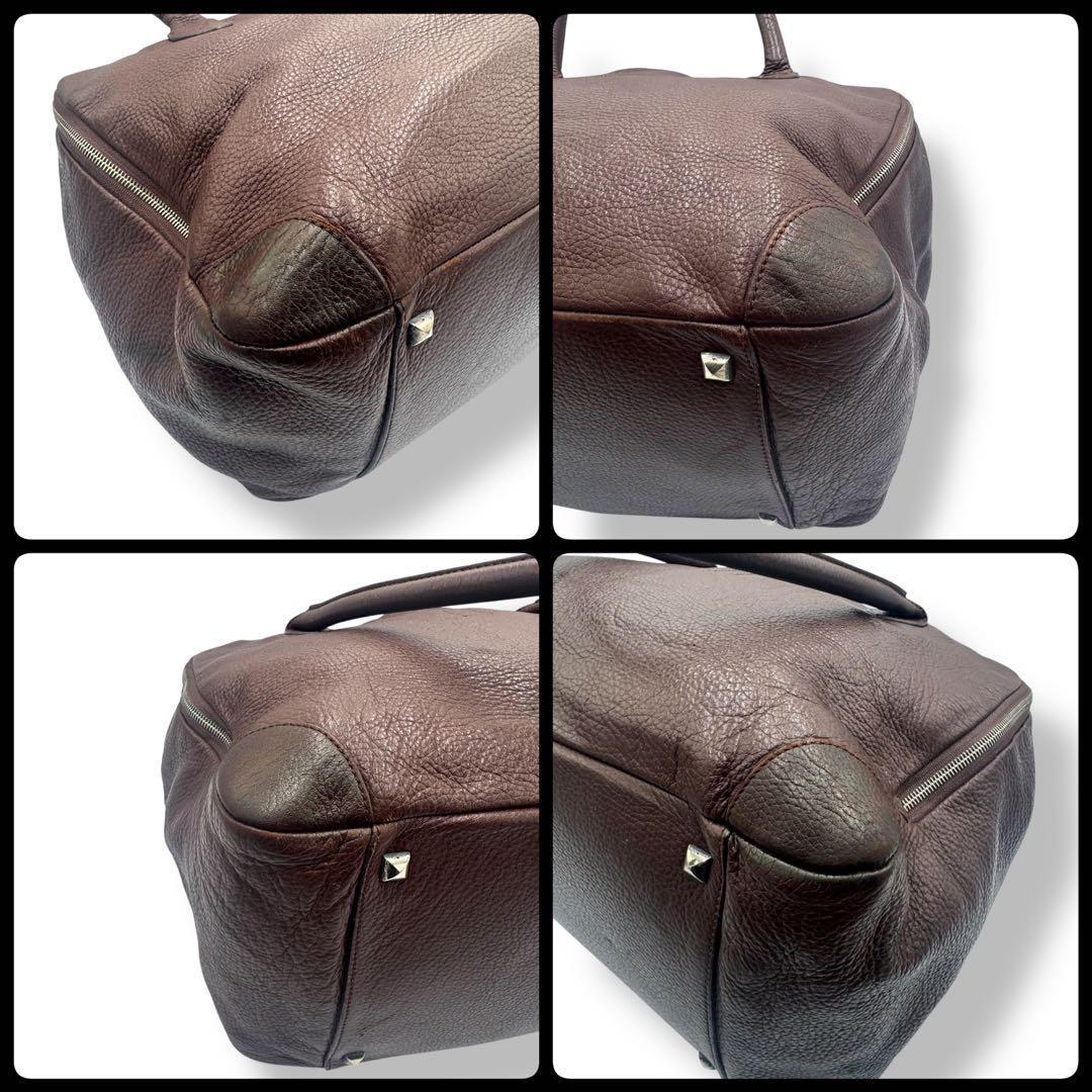 ゴールデングース EQUIPAGE エキパージュ　ボストン　ダークブラウン