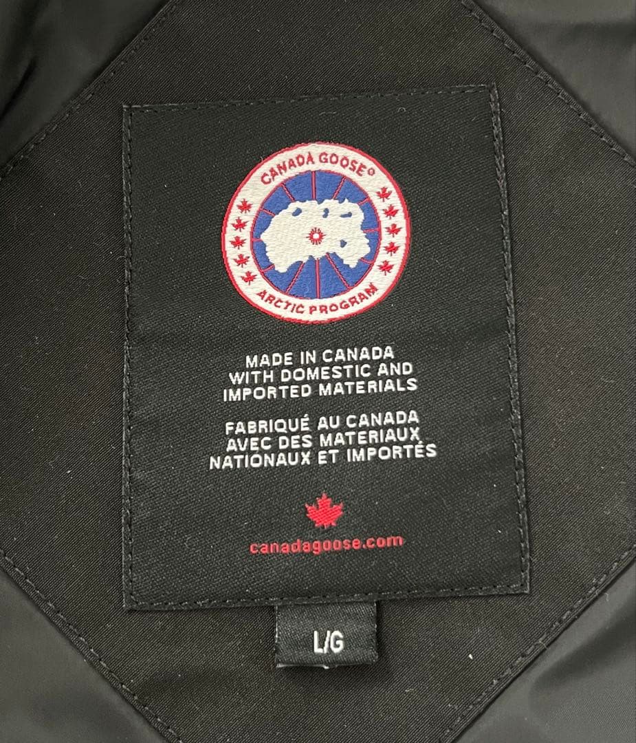カナダグース マッケンジー Lサイズ ブラック