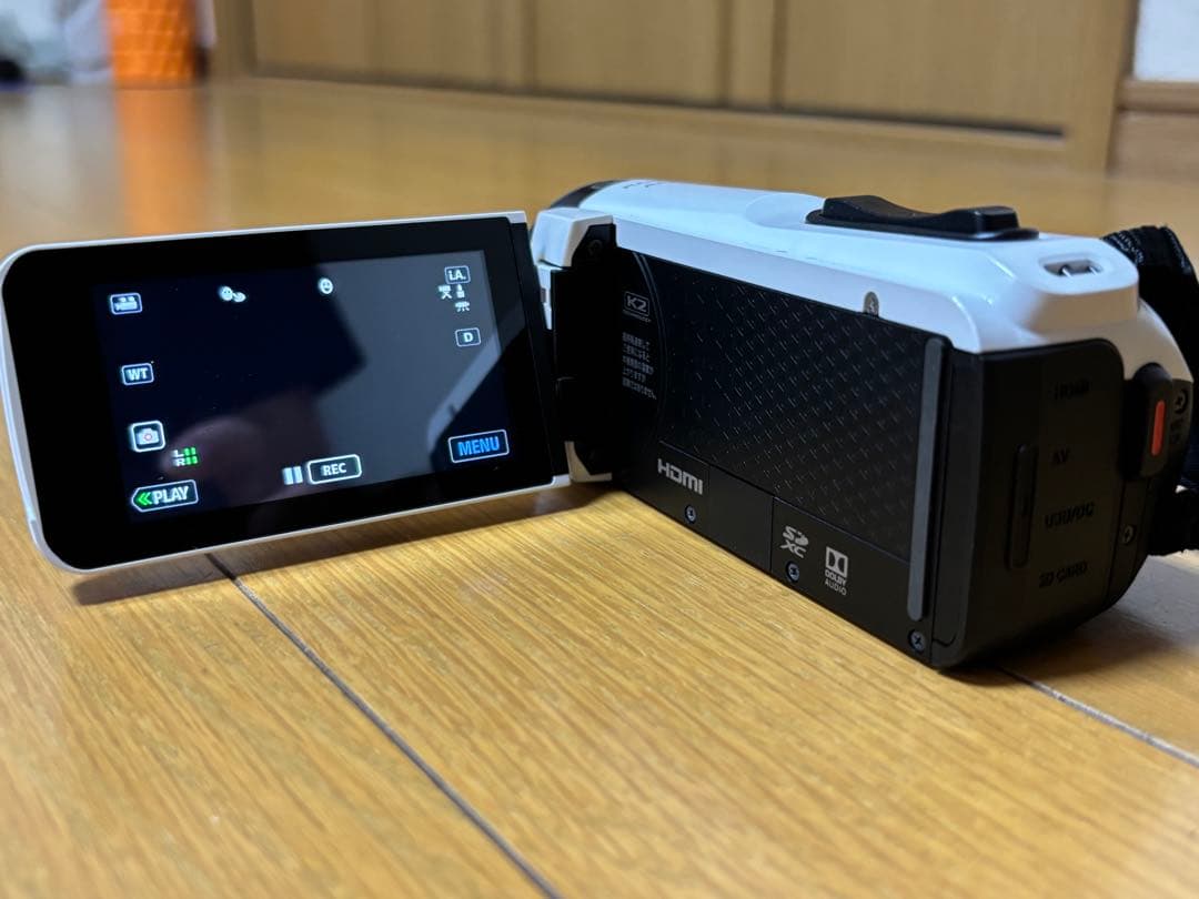 ⭐︎タイムセール⭐︎JVC GZ-F270-W フルHDビデオカメラ 60倍ズーム