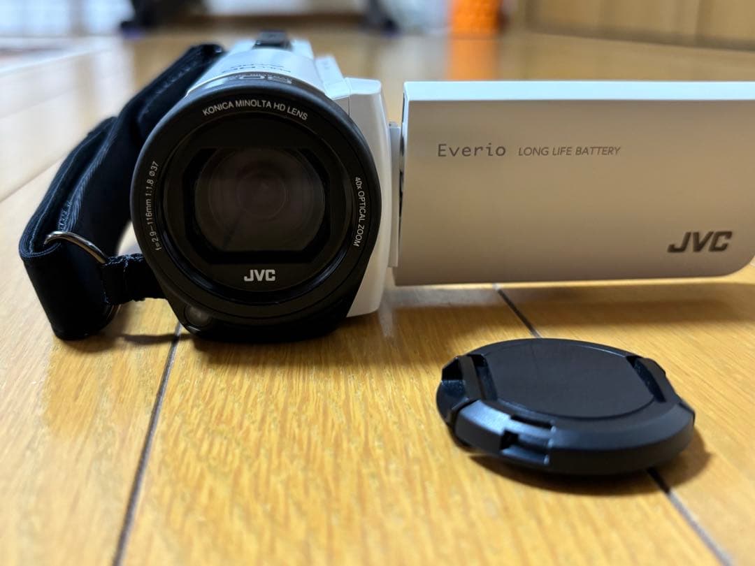 ⭐︎タイムセール⭐︎JVC GZ-F270-W フルHDビデオカメラ 60倍ズーム