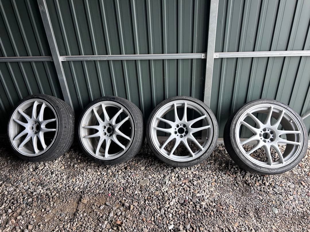 ワークエモーション極　19インチ8.5j＋42 pcd100-5