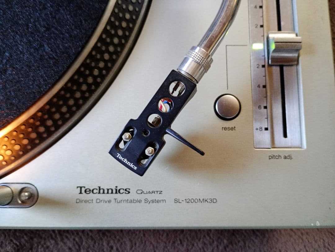Technics ターンテーブル SL1200 MK3D　カバー付き