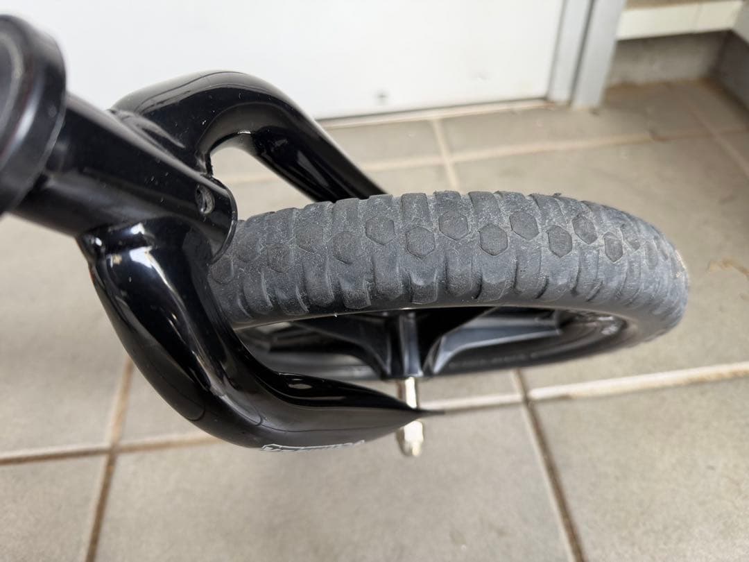 【使用少】STRIDER ストライダー　オレンジ　スポーツ　ロングポスト付