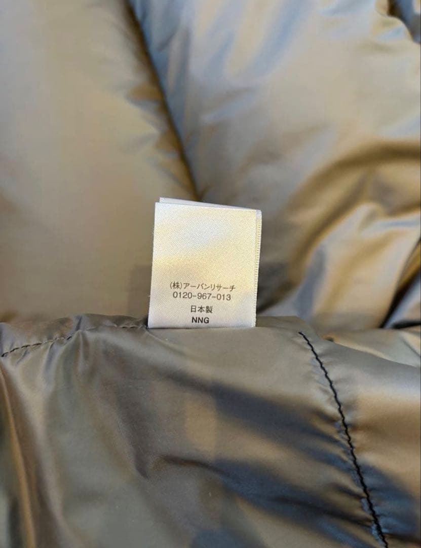 BALMY NANGA ブラック ダウンベスト