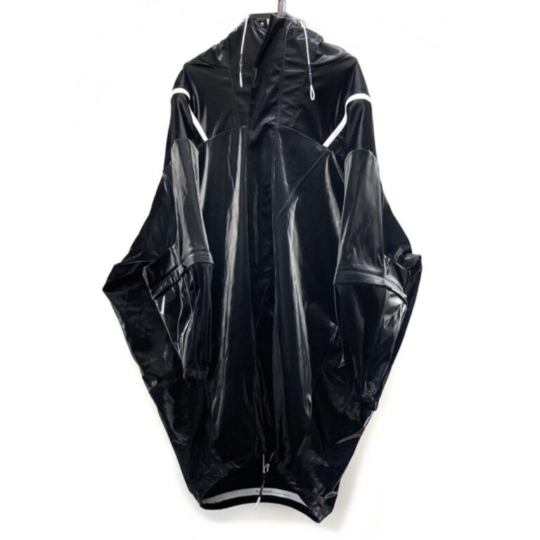 ジバンシィ GIVENCHY ベルベットエフェクト オーバーサイズコート 48