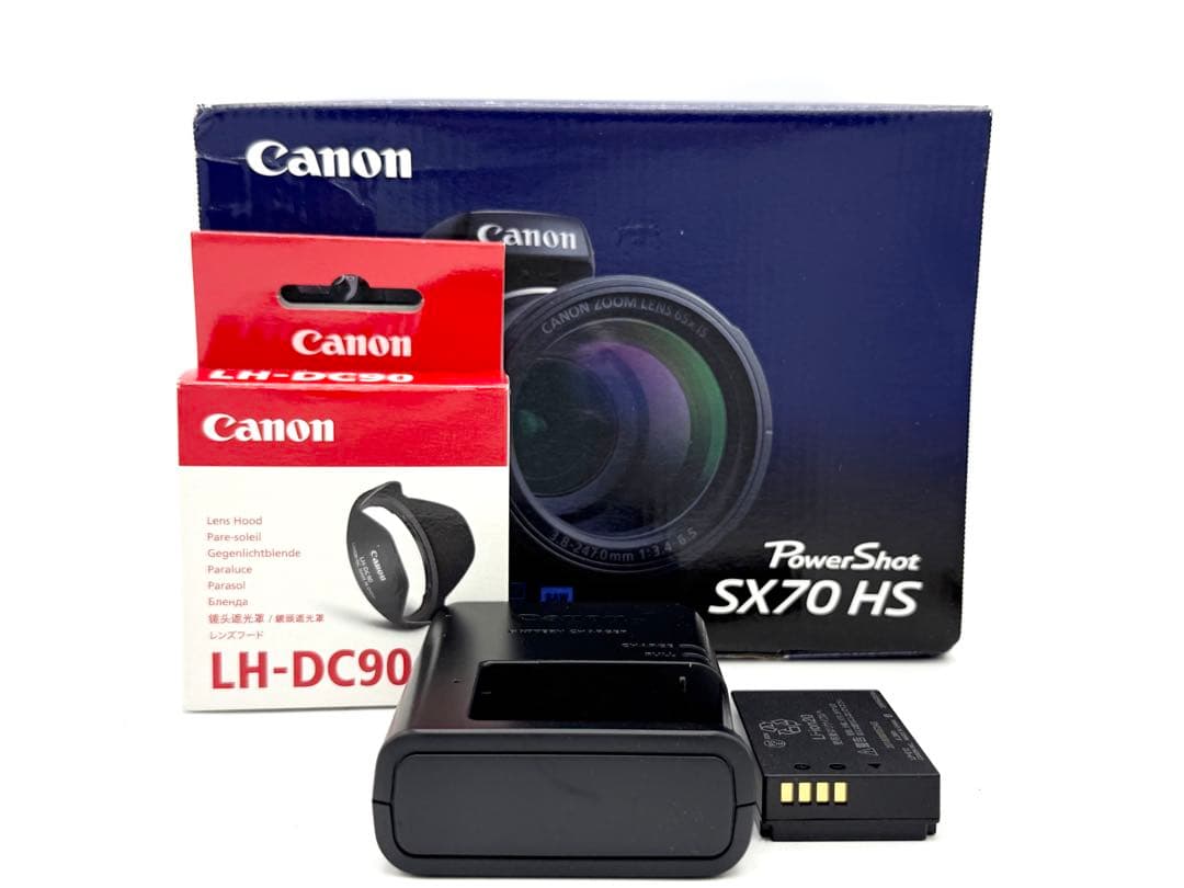 【完動品】Canon PowerShot SX70 HS 動作確認済み