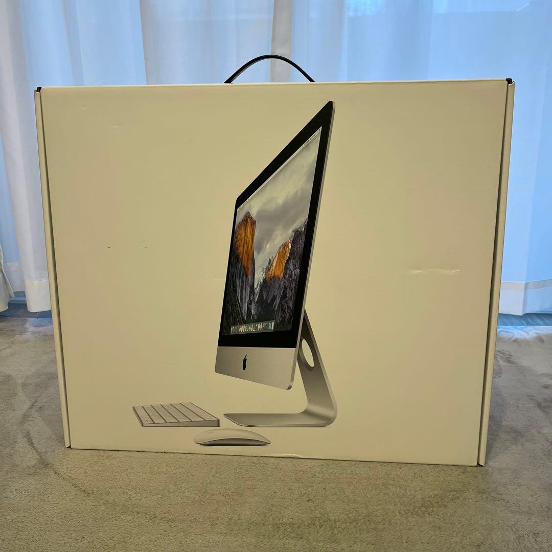 iMac 21.5インチ ワイヤレスキーボード・マウス付き