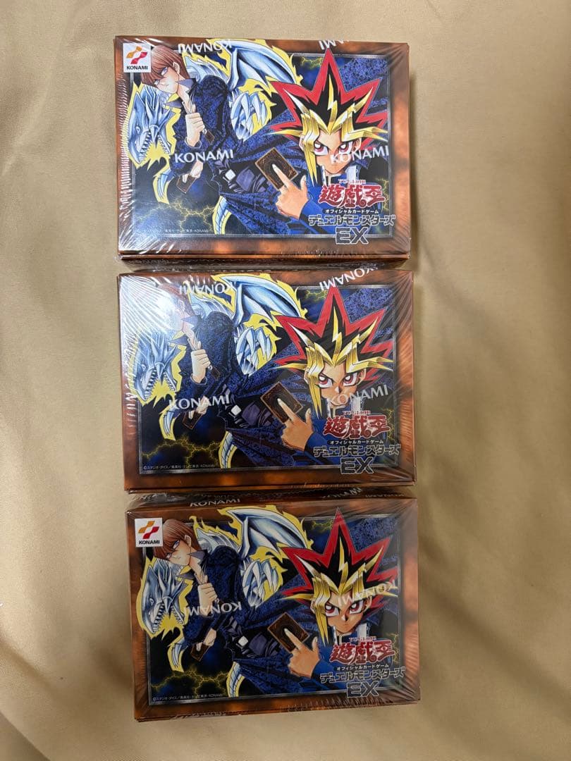 【遊戯王】決闘者伝説EX復刻版3boxとラッシュデュエルセット