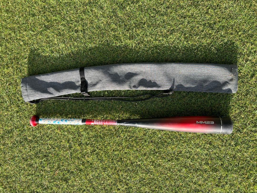 SSK 軟式バット MM23 カーボン製 バットケース&練習用ボール付き