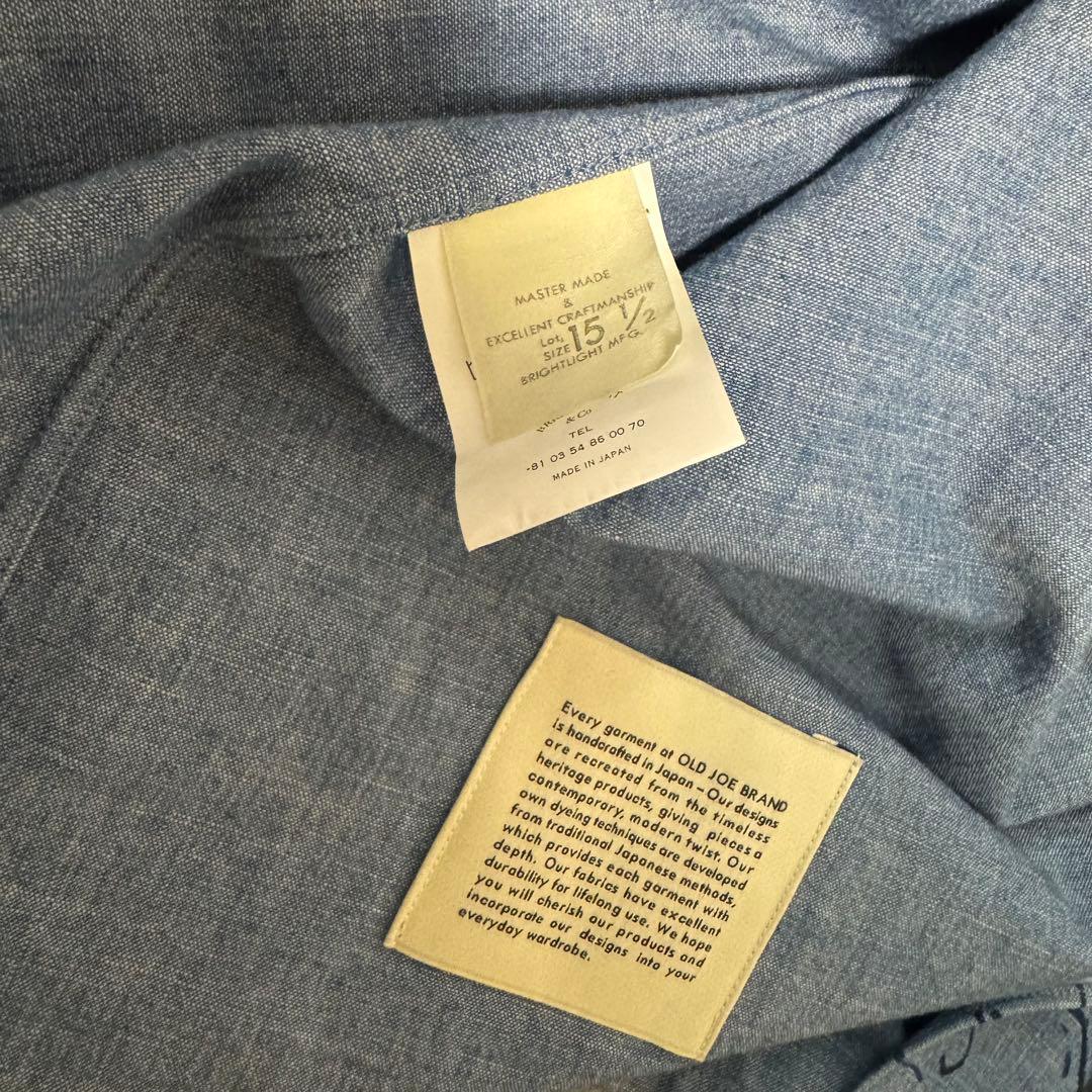 トップス OLD JOE OPEN COLLAR SHIRTS