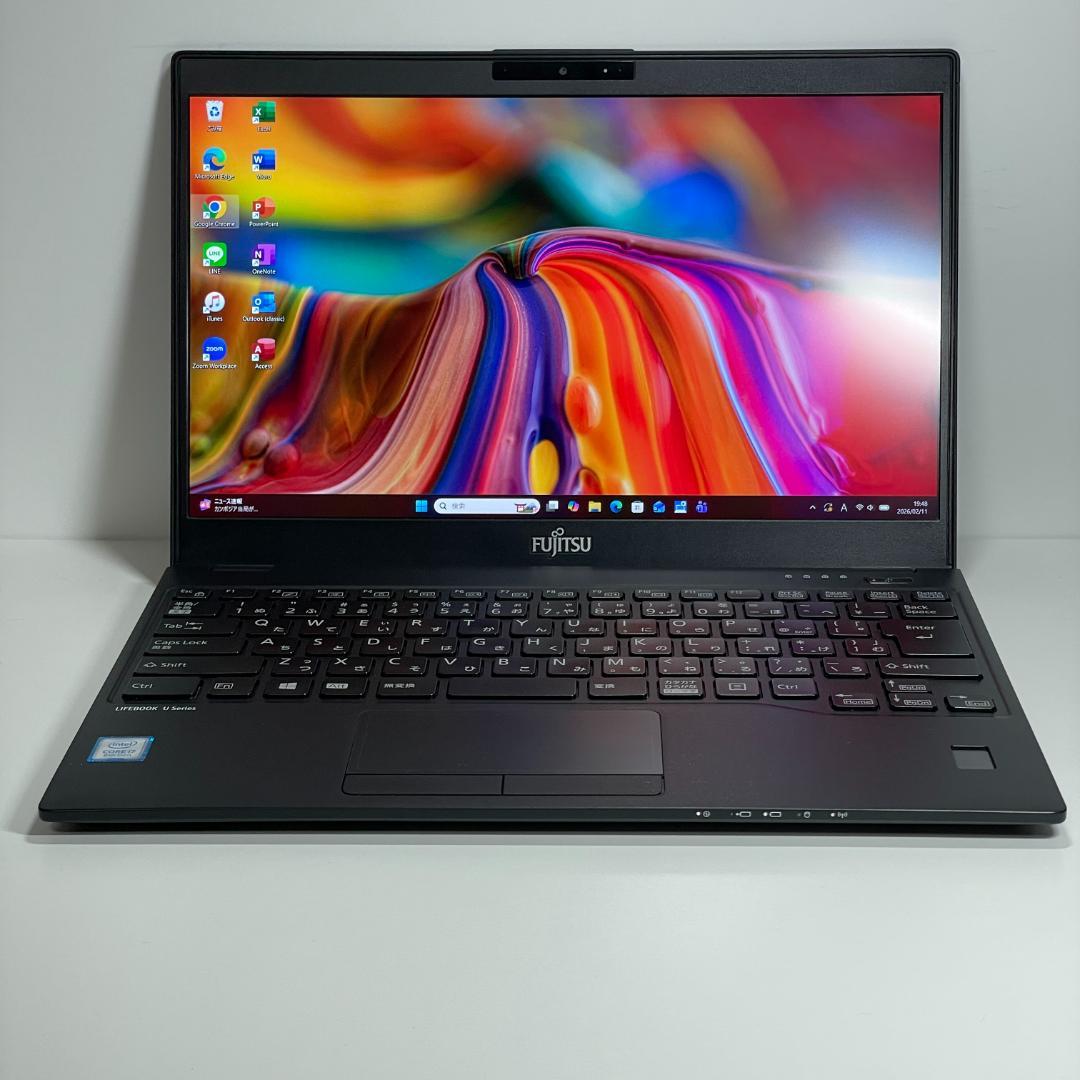 第8世代 i7 富士通 U939 ノートPC 16GB office2024