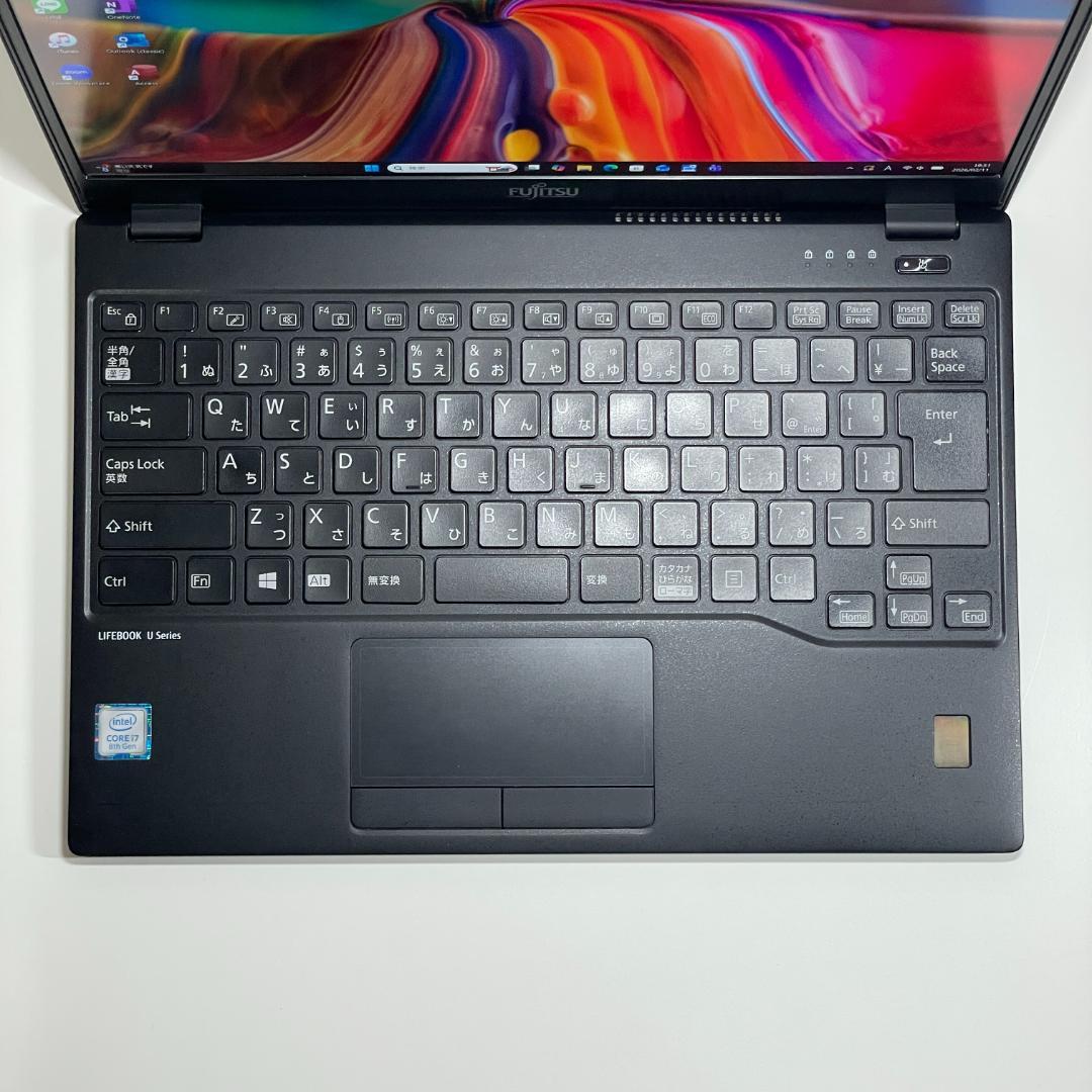 第8世代 i7 富士通 U939 ノートPC 16GB office2024