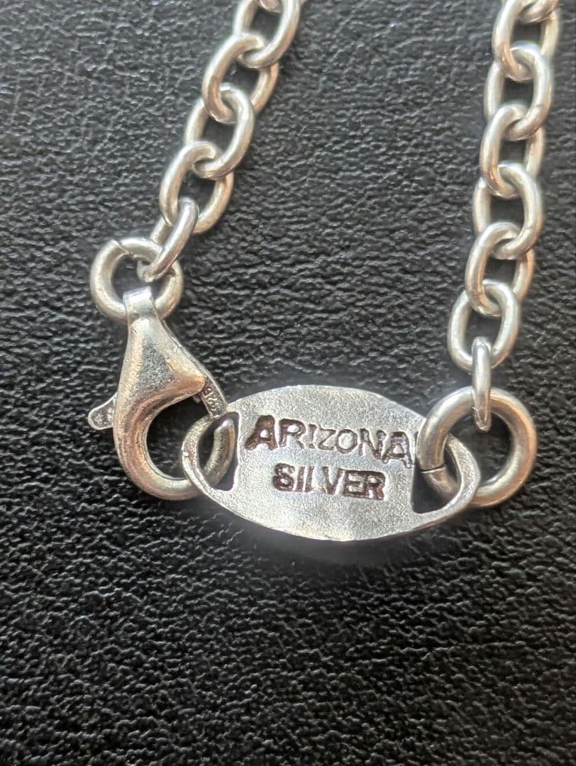 美品アリゾナフリーダム 丸極細ネックレスチェーン 45cm ARIZONA