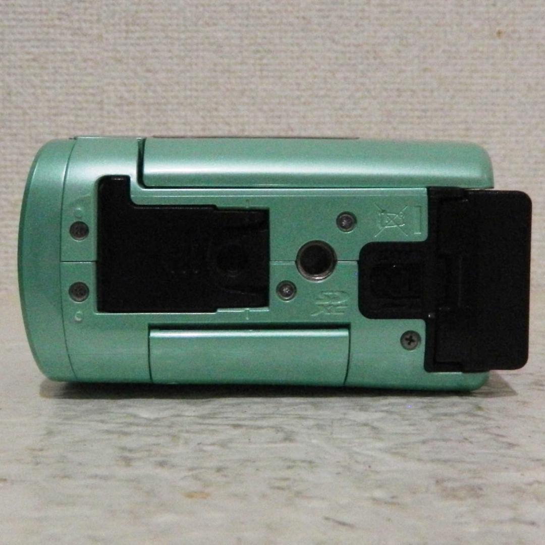 動作品 JVC GZ-N1 美品 超小型 HD 8GB内蔵 裏面照射CMOS