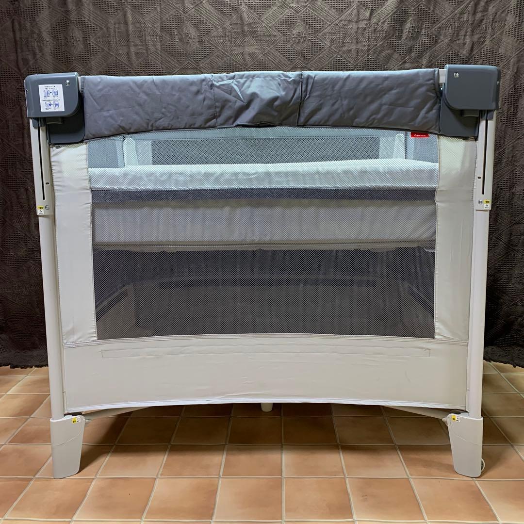 【美品】【現行最新モデル】アップリカ ココネルエアー ベビーベッド