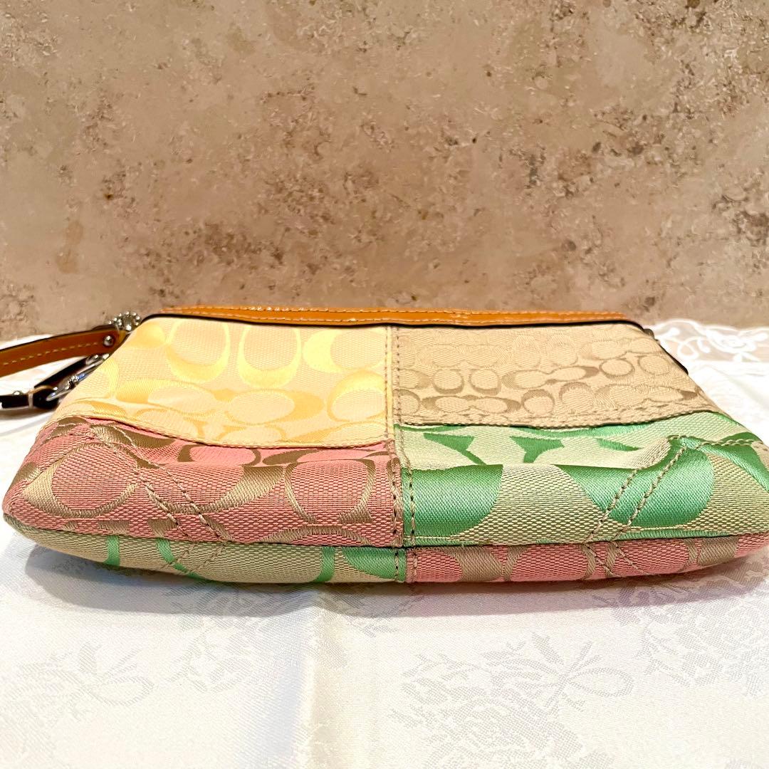 Coach Signature Patchwork Mini Bag☆未使用品☆