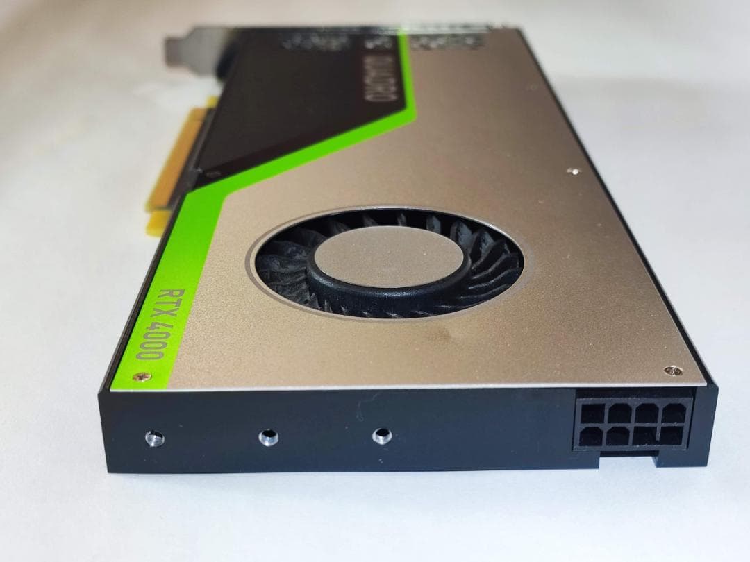 【動作確認済】NVIDIA Quadro RTX4000 グラフィックボード