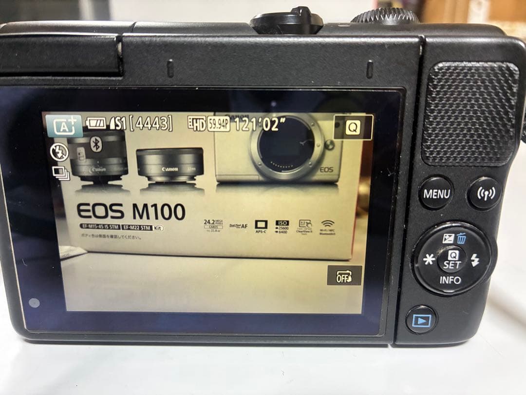 Canon EOS M100 ミラーレス一眼