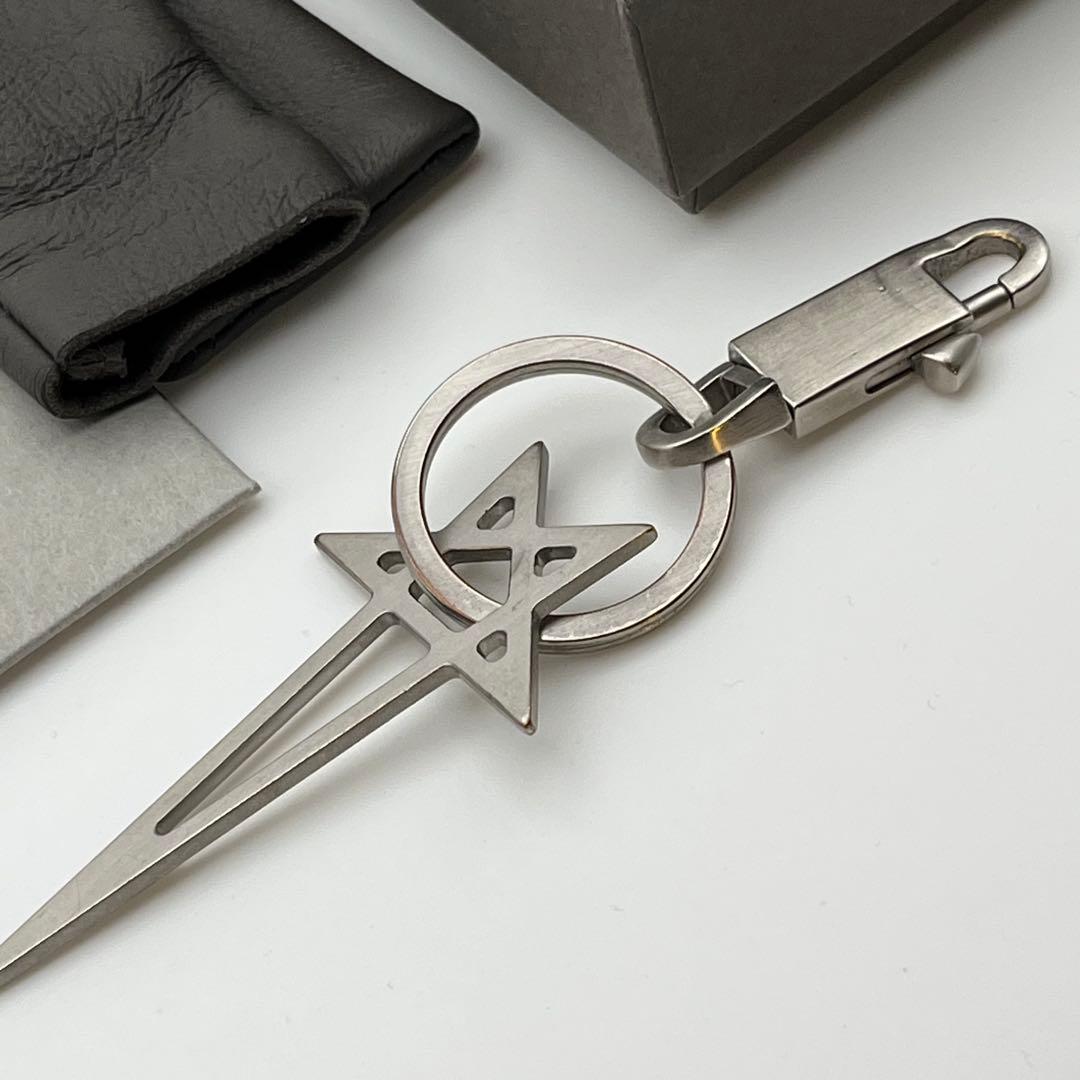 小物 Rick Owens PENTAGRAM KEY CHAIN