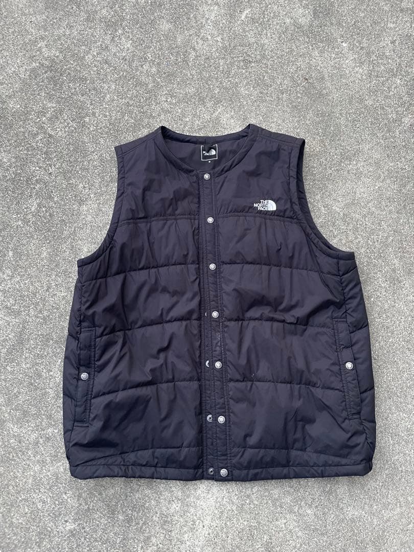 【美品】ノースフェイス　メドウウォームベスト　XLサイズ　ブラック
