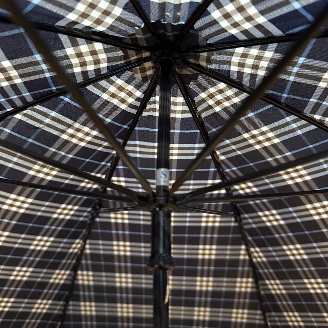 Burberryバーバリーブルーチェック長傘
