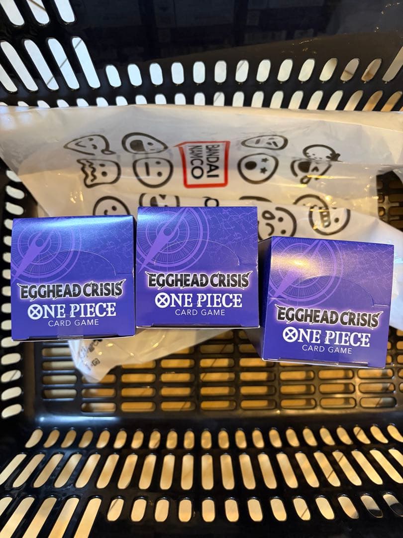 EGGHEAD CRISIS エッグヘッドクライシス　3BOX テープカット