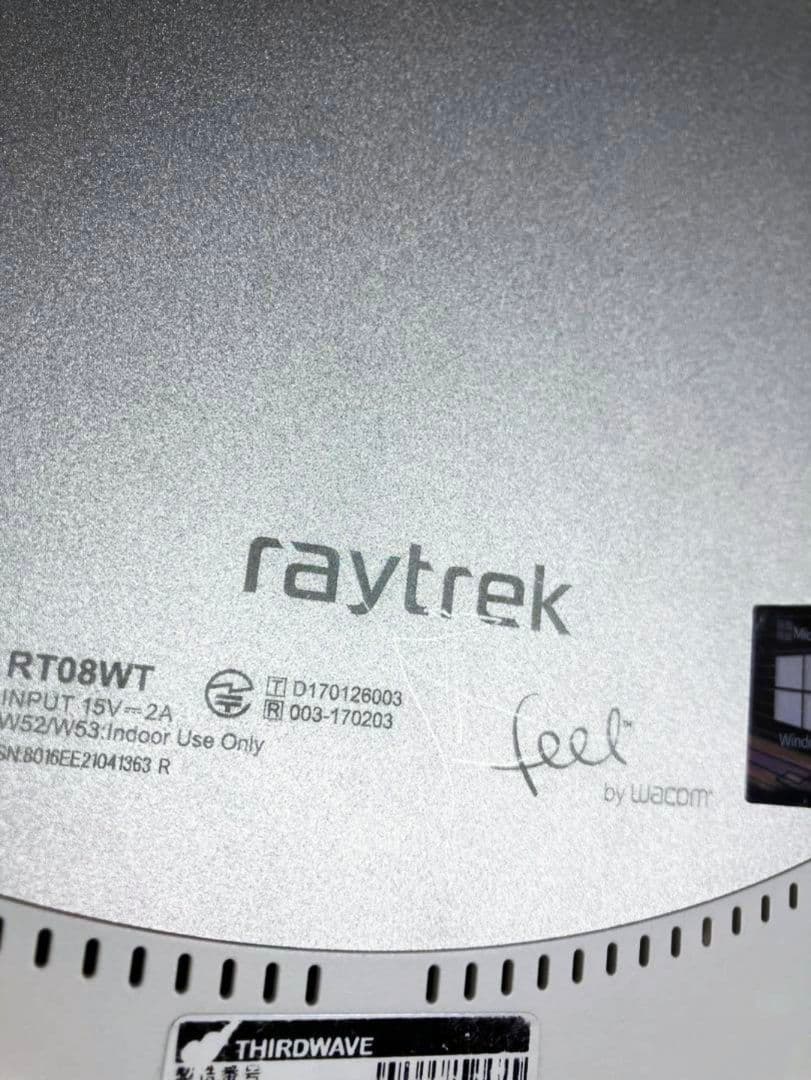 レイトレックタブ raytrek RT08WT windows タブレット PC