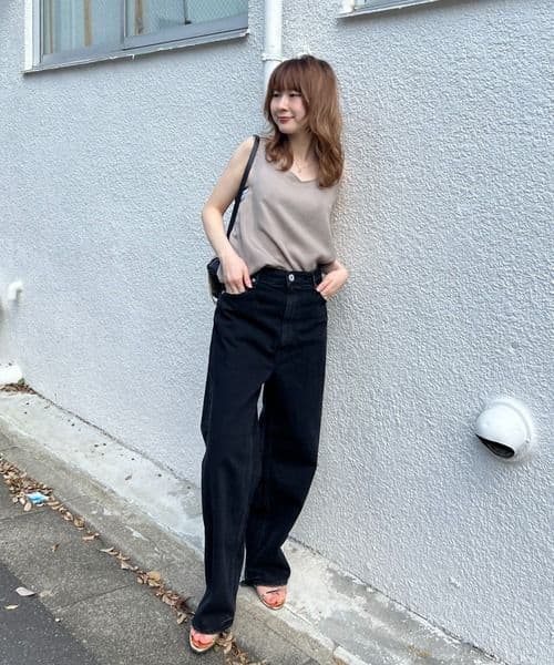 upper hights OLIVIA リラックスワイドストレート 24