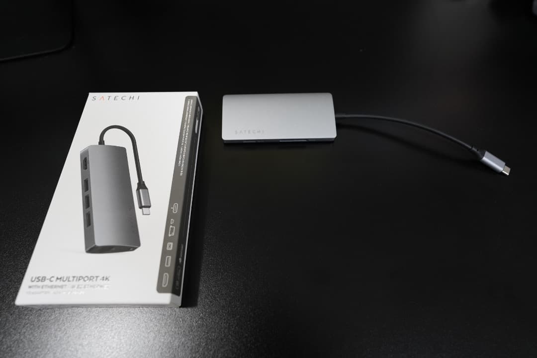 SATECHI 8 in 1 USB-C ハブ マルチポートアダプター 4K