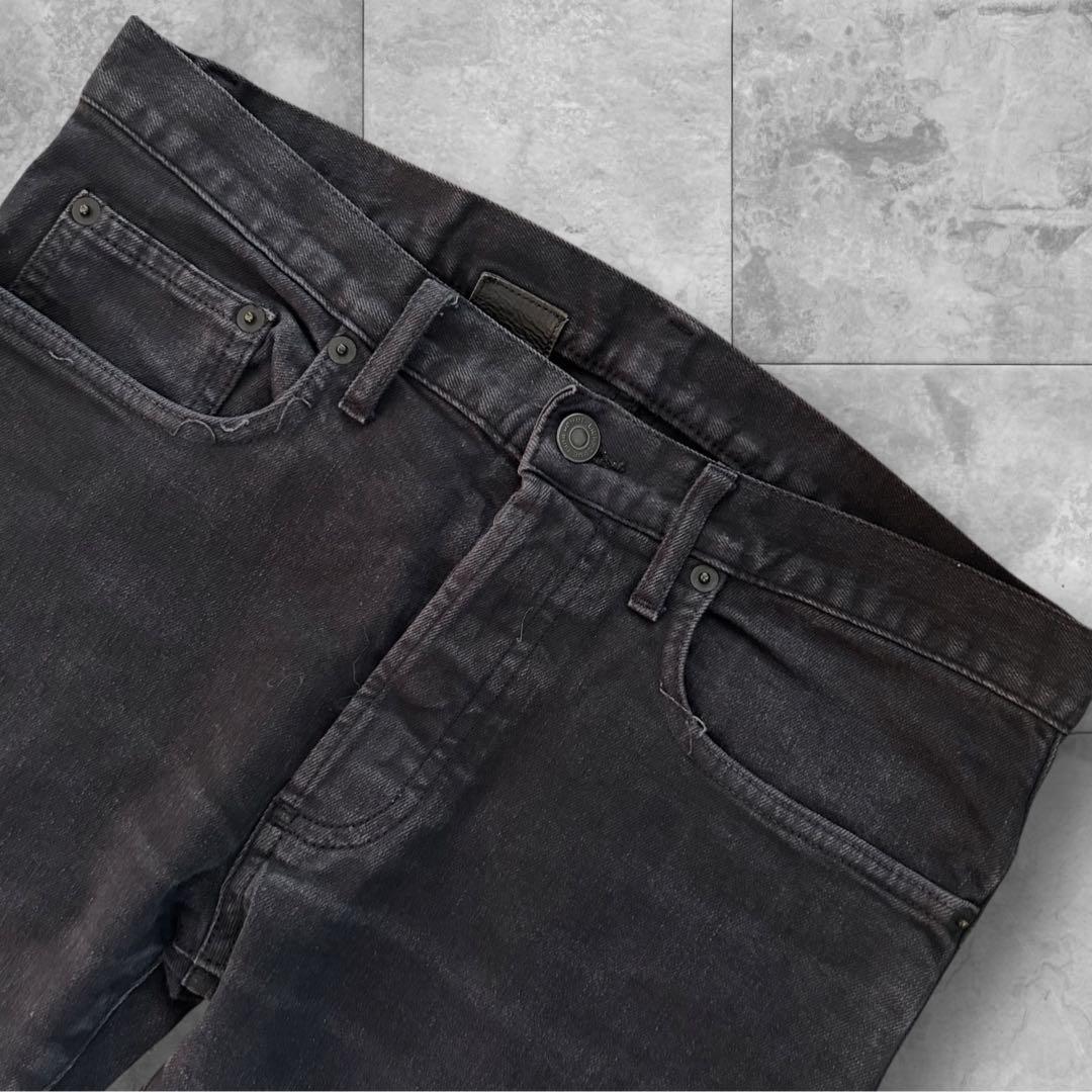 ディオールオム スリムストレート ブラックウォッシュ デニム 29インチ