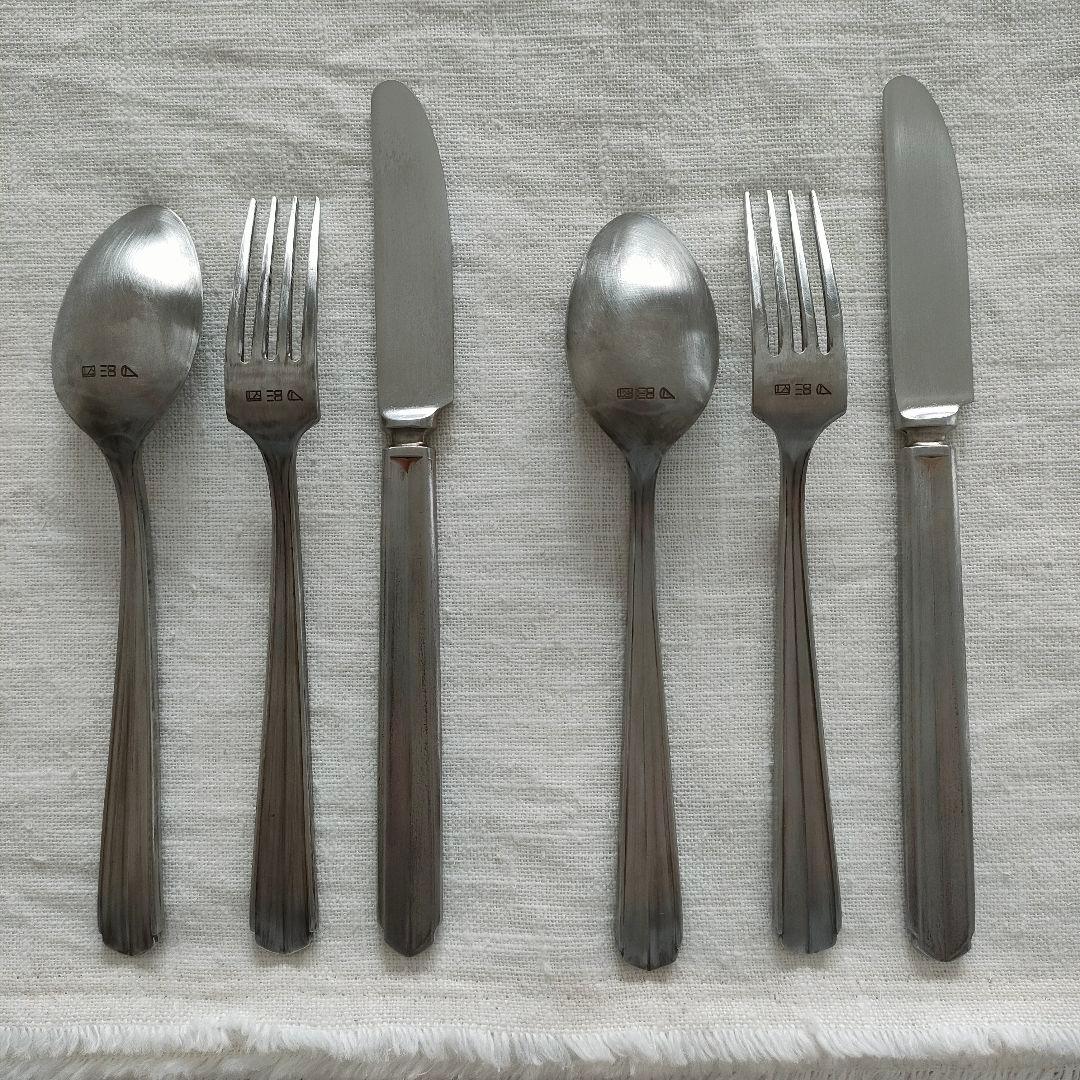 竹俣勇壱さん　Ryoシリーズ　フォークナイフスプーン各2本計6本