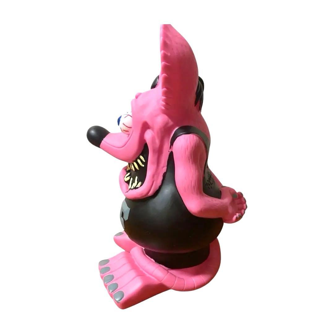 専用ページ ラットフィンク BIGフィギュア ピンク＆ブラック 新品 匿名配送