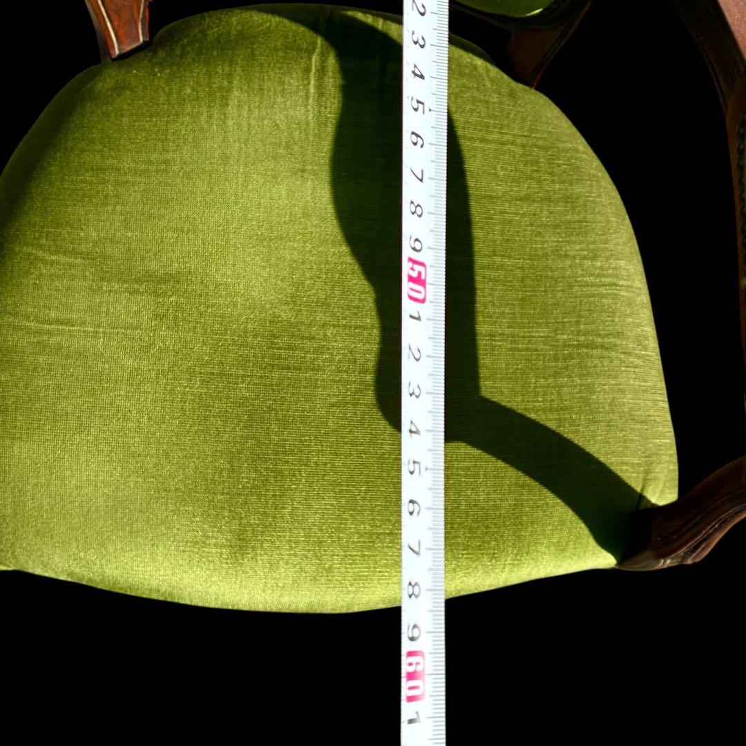 アンティーク　ロココ調　椅子　Ｂ