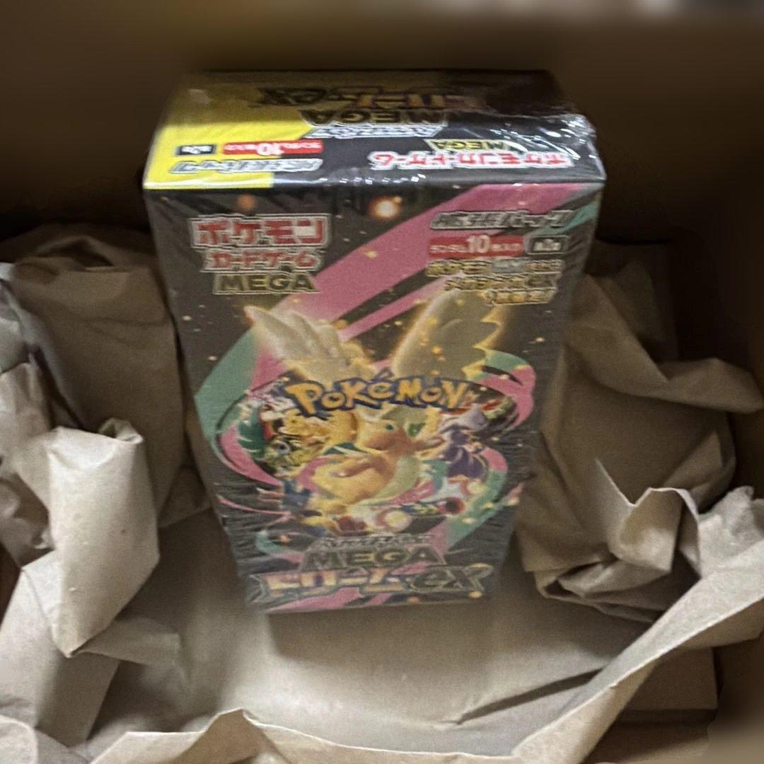 ポケモンカードゲーム　MEGAドリームex シュリンク付1box