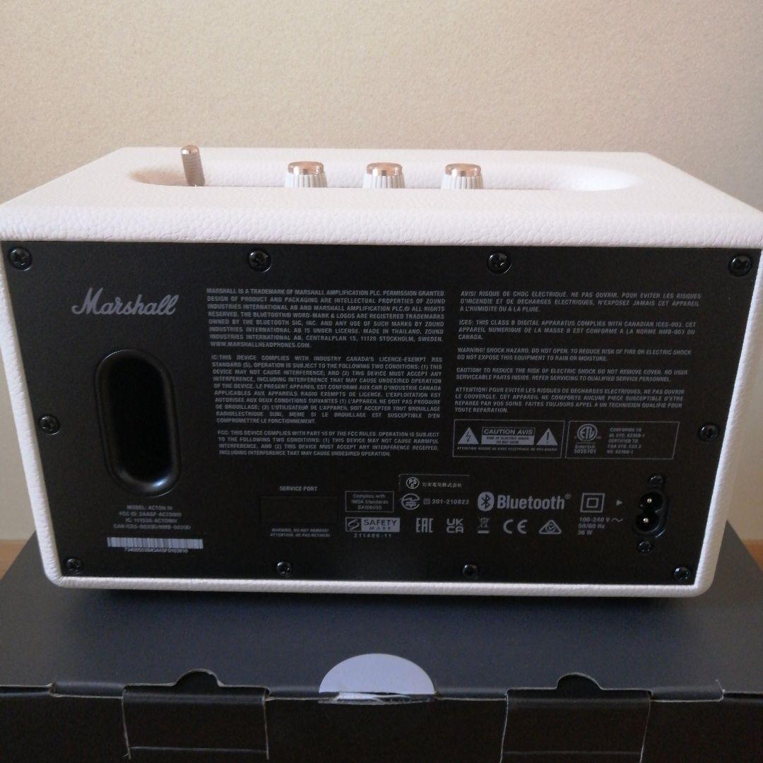 Marshall ワイヤレススピーカー Acton III クリーム 国内正規品