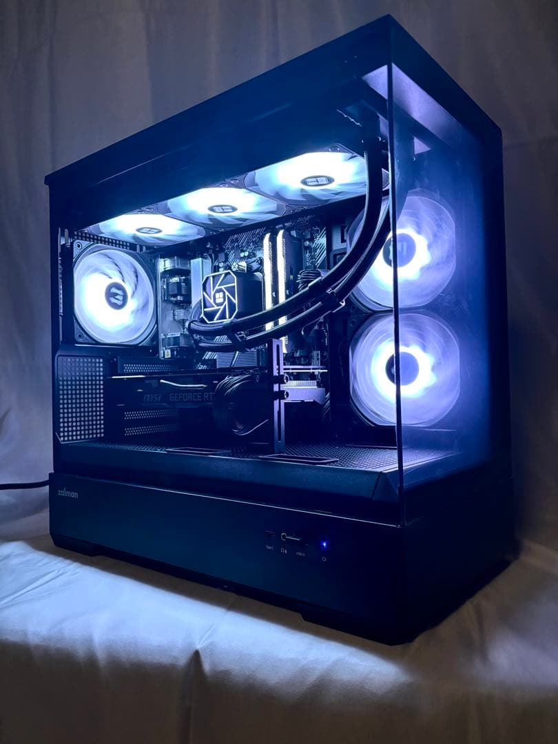 自作ゲーミングPC Ryzen5 5500 RTX 2070super 16GB