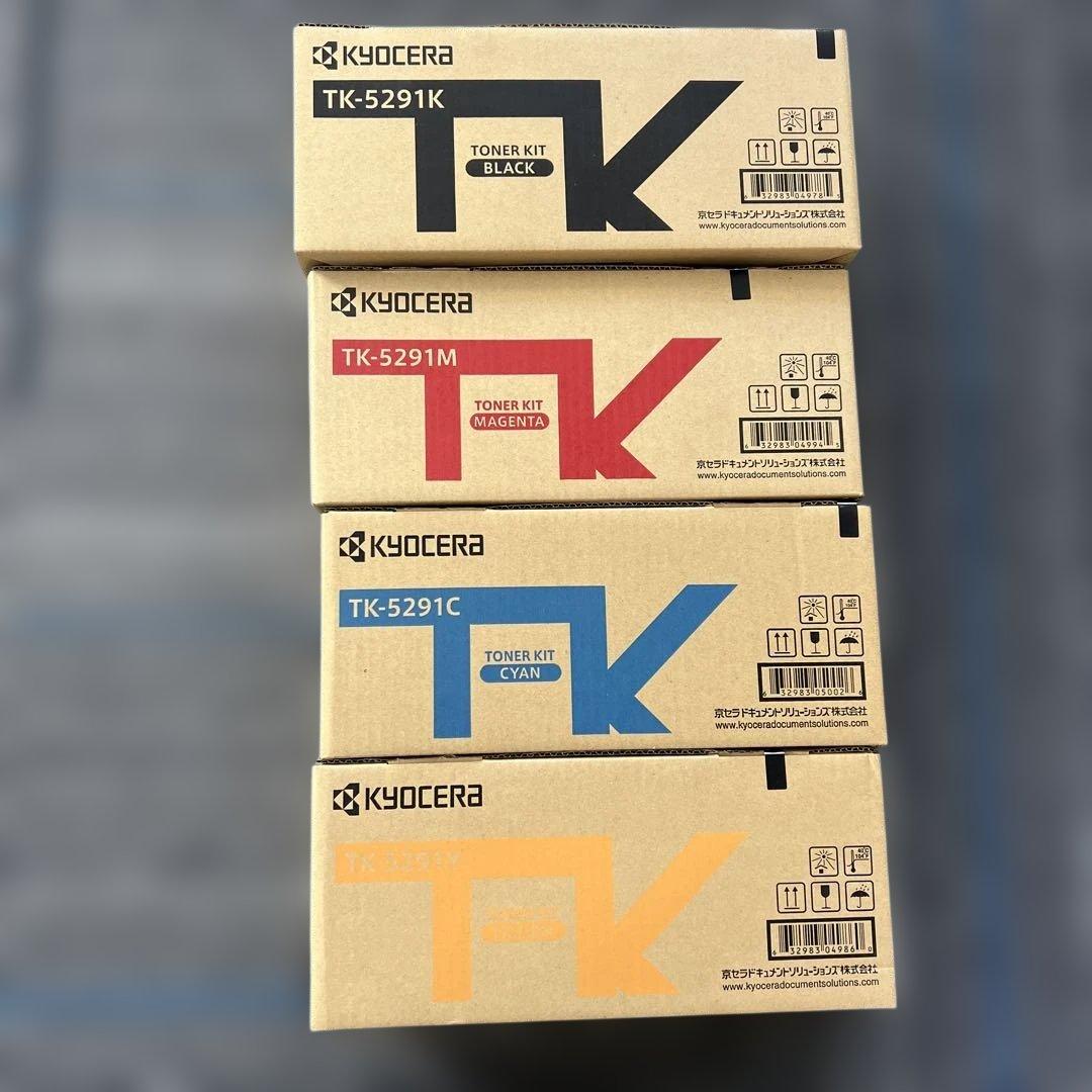 Kyocera TK-5291 トナーカートリッジ4色セット