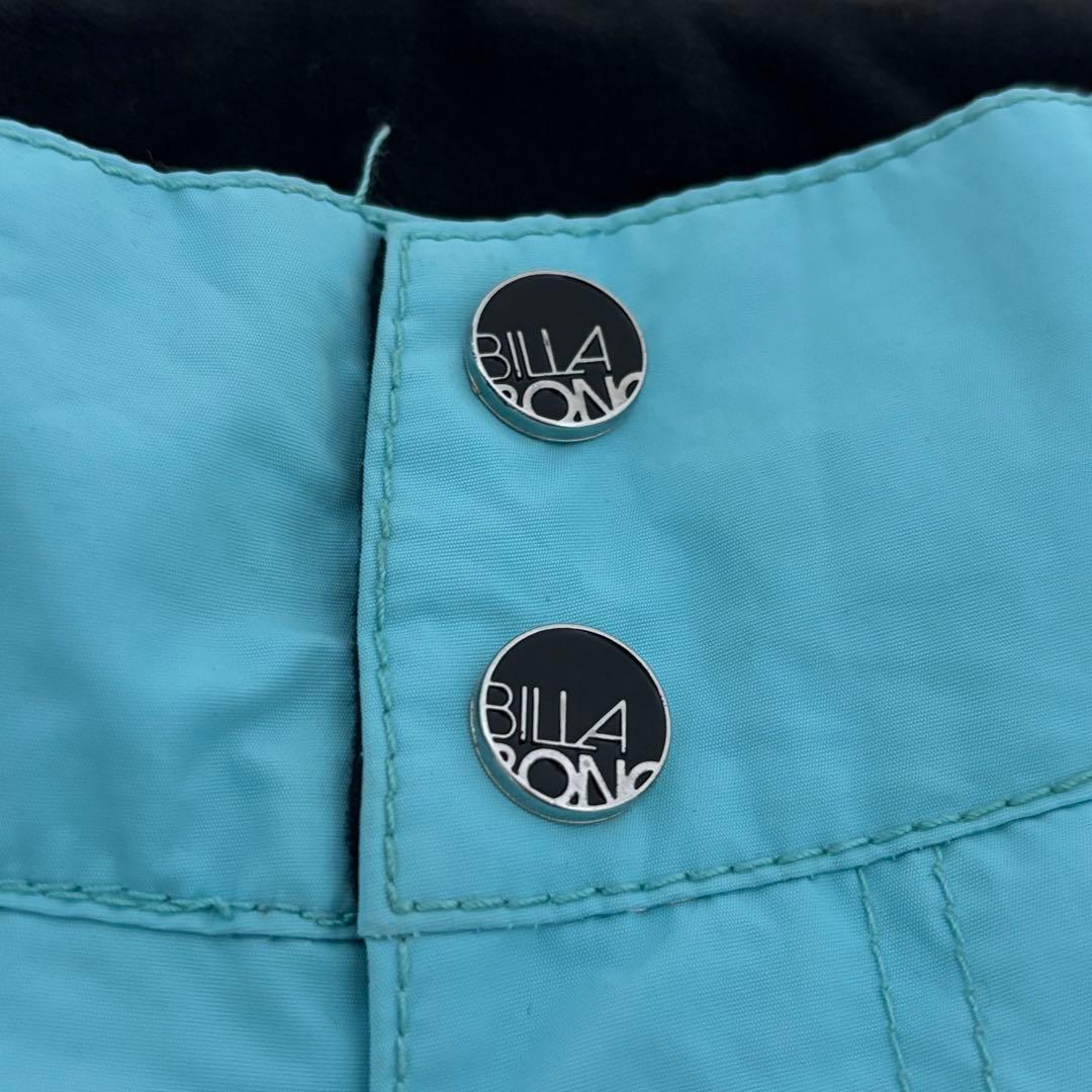 新品 BILLA BONG ボードウェア スキーウェアパンツのみ 青 L フレア