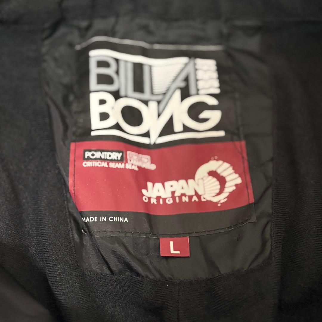 新品 BILLA BONG ボードウェア スキーウェアパンツのみ 青 L フレア