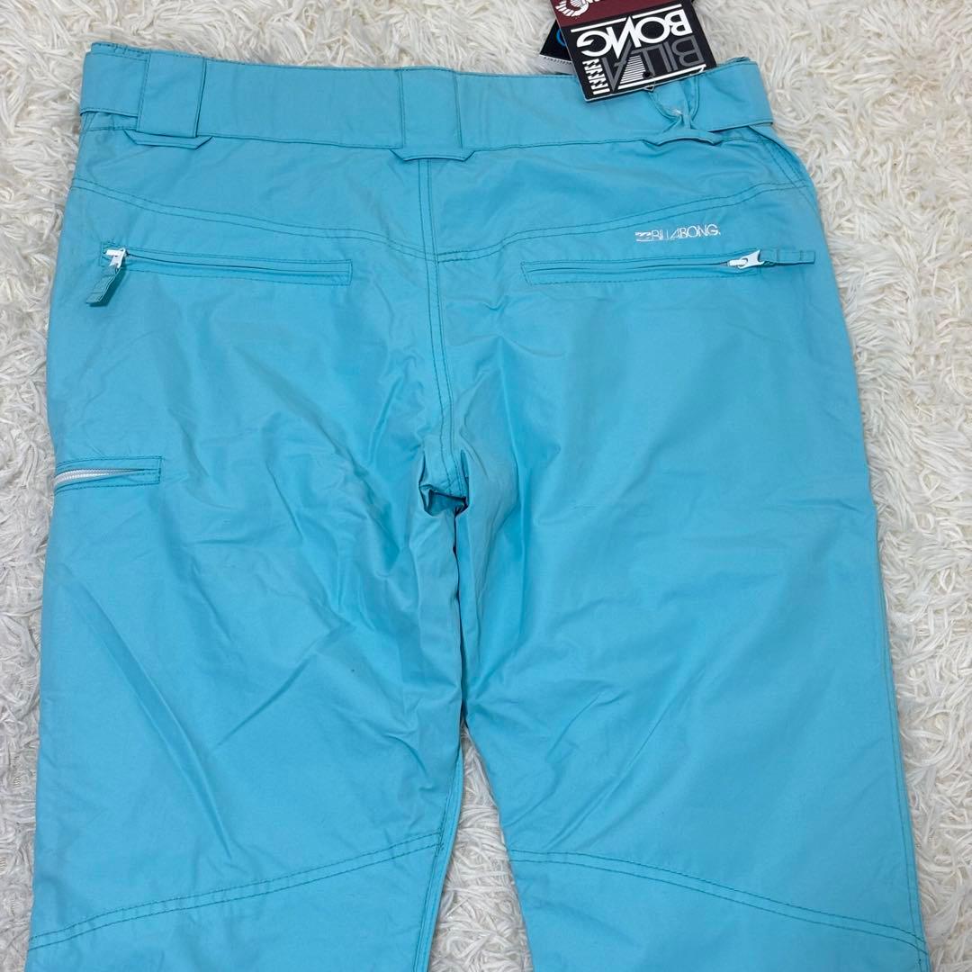 新品 BILLA BONG ボードウェア スキーウェアパンツのみ 青 L フレア