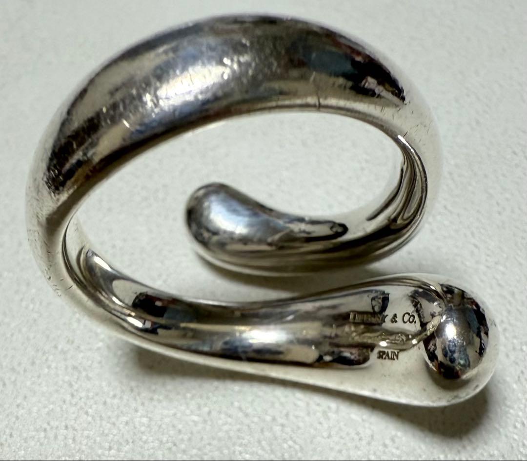 ティファニー エロンゲイテッド ティアドロップ 9号 TIFFANY 指輪