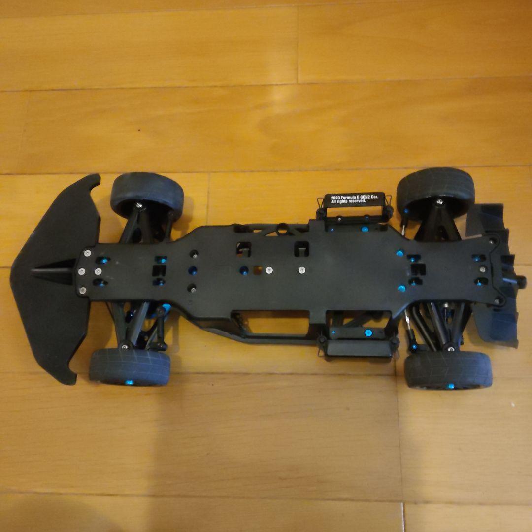 tamiya タミヤ TC-01 シャーシ （ほぼフルオプ）と未塗装ボディ