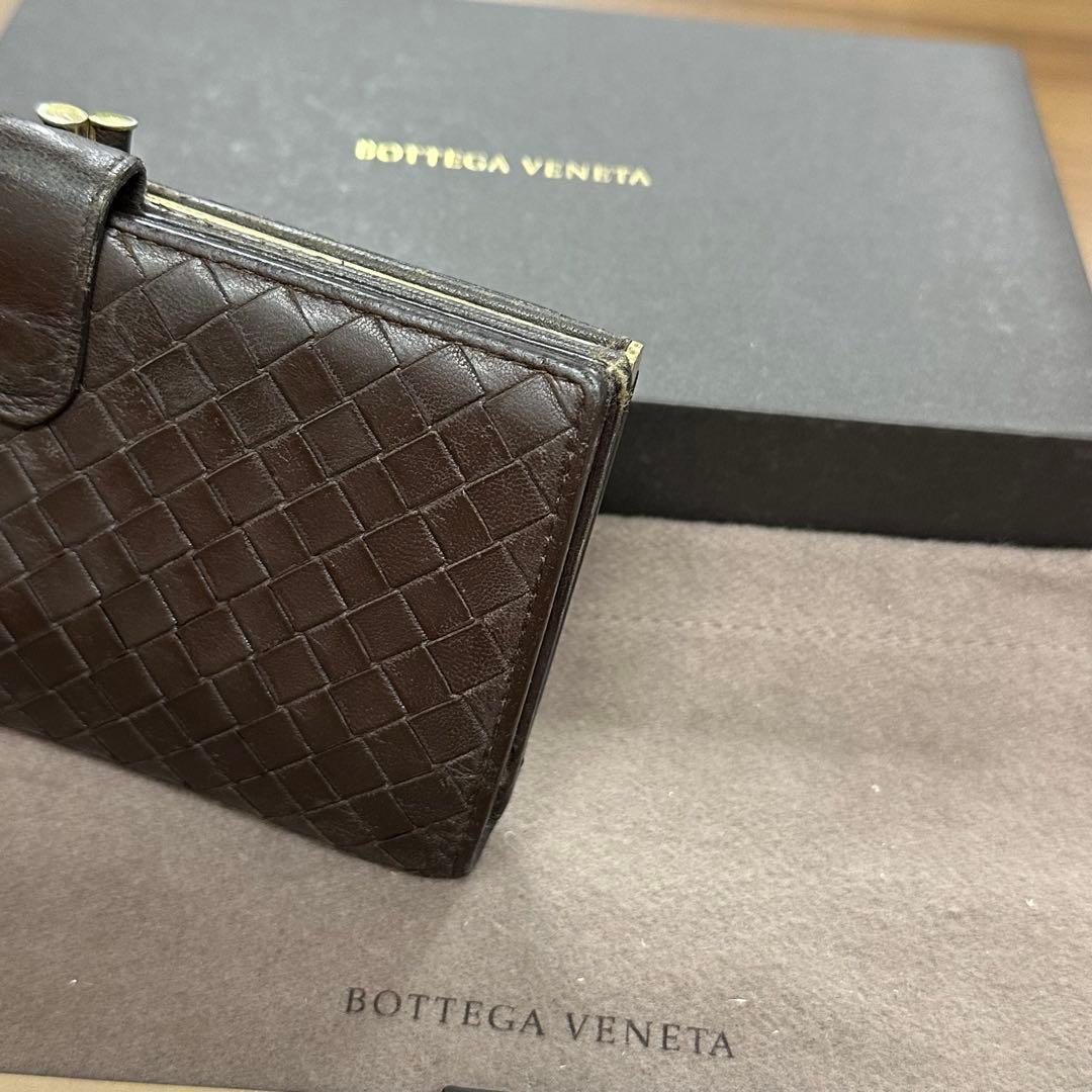 超良品‼️ ボッテガヴェネタ　財布　二つ折り　長財布　イントレチャート