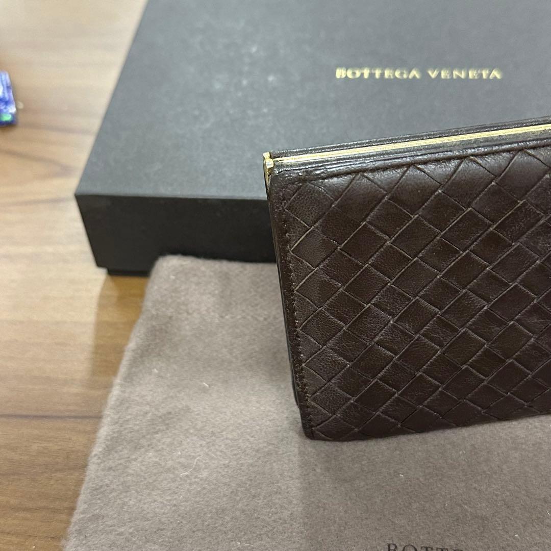 超良品‼️ ボッテガヴェネタ　財布　二つ折り　長財布　イントレチャート