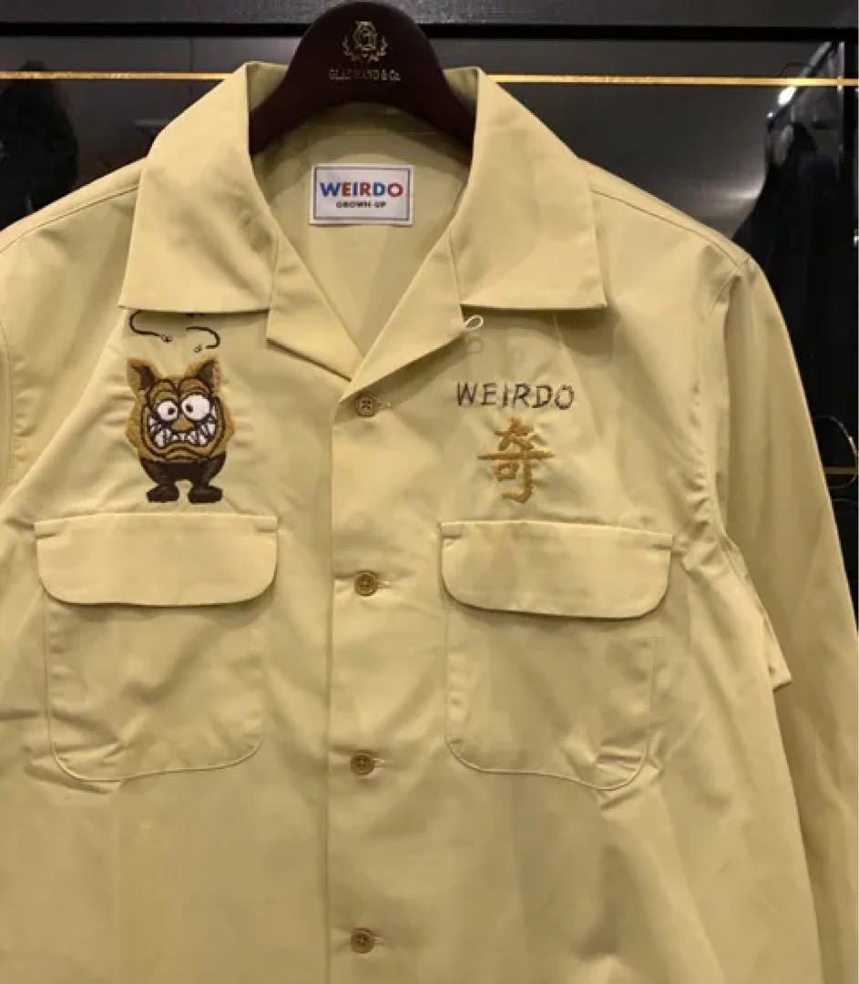 【未使用美品】WEIRDO WEIRDOZ - S/S WORK SHIRTS