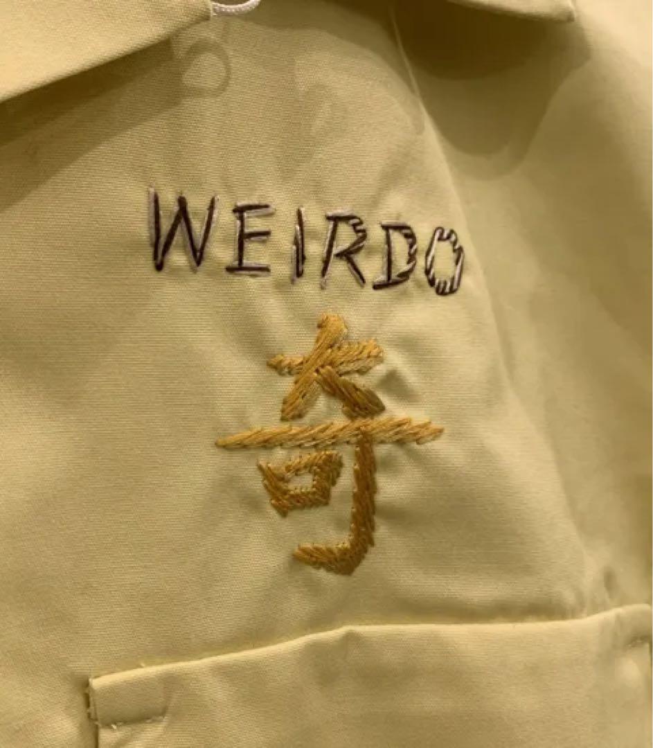 【未使用美品】WEIRDO WEIRDOZ - S/S WORK SHIRTS
