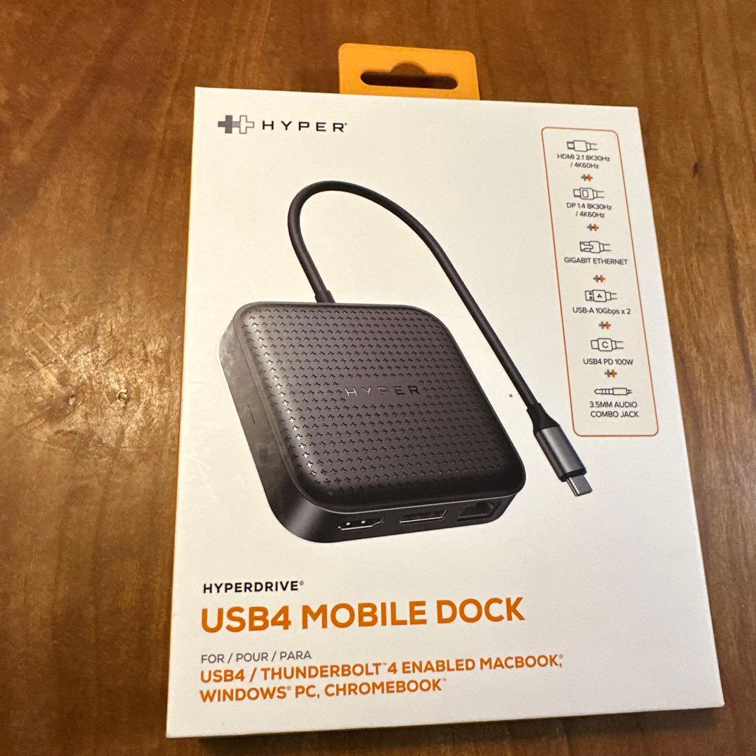 分配器・切替器 USB4 Mobile Dock