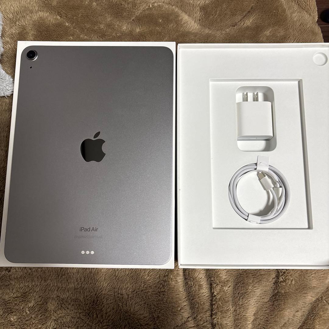 (美品)iPad Air 第6世代 スペースグレー128GB 11インチ