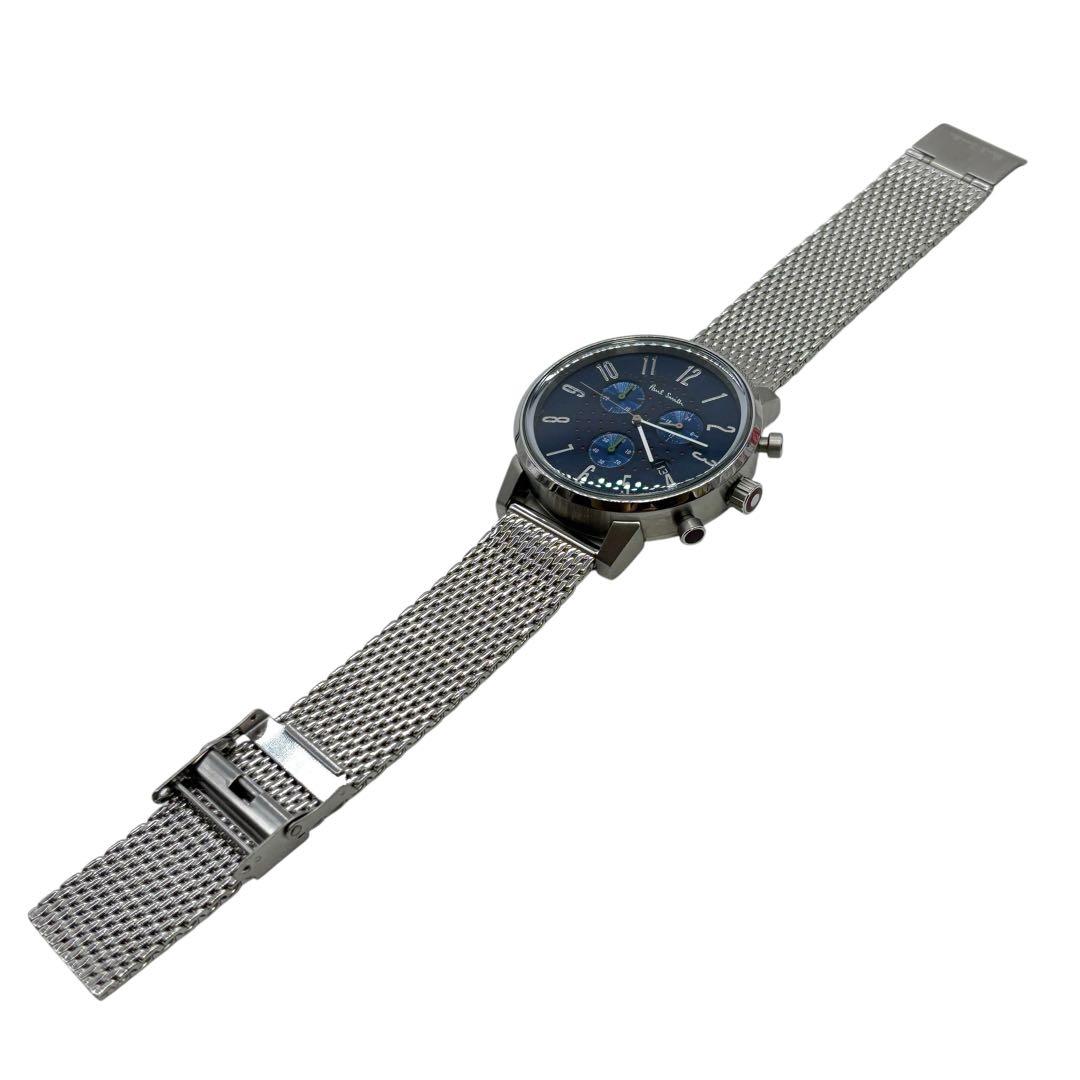 ポールスミス 腕時計 メンズ クロノグラフ J505 メッシュベルト デイト