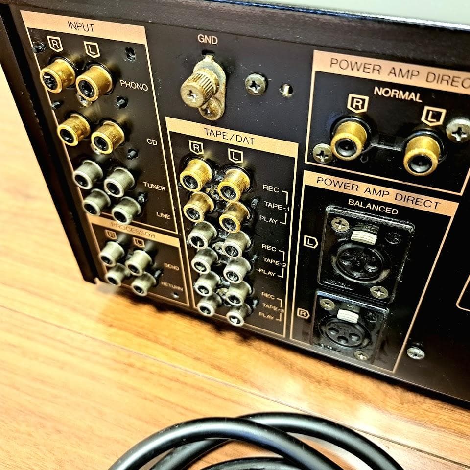 SANSUI AU-α907i 最高峰プリメインアンプ｜通電可・ランプ点灯確認済